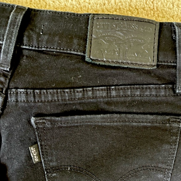 Levi’s Super Skinny Black Jeans - Picture 4 of 5